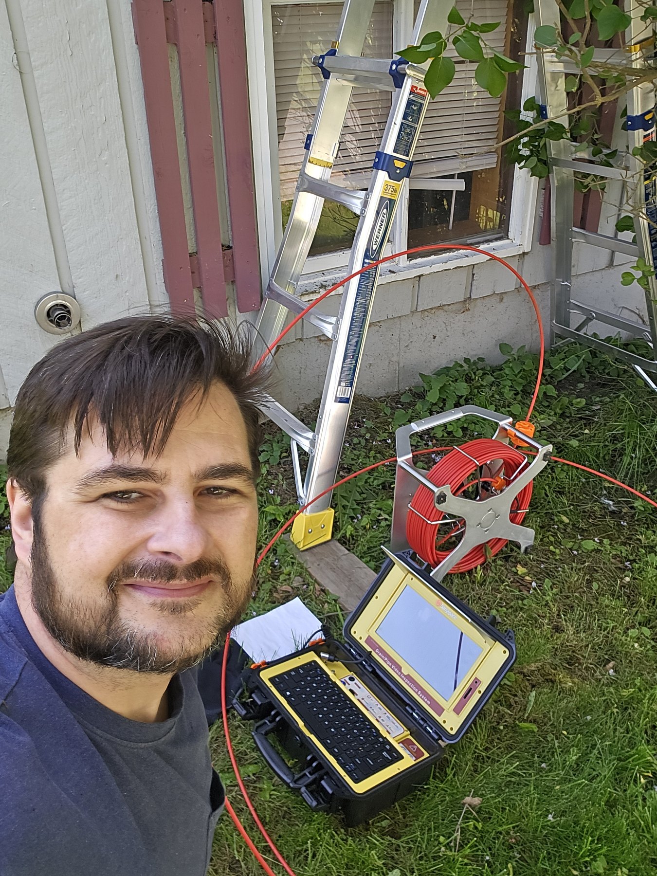 sewer scope inspections with camera equipment in North Idaho